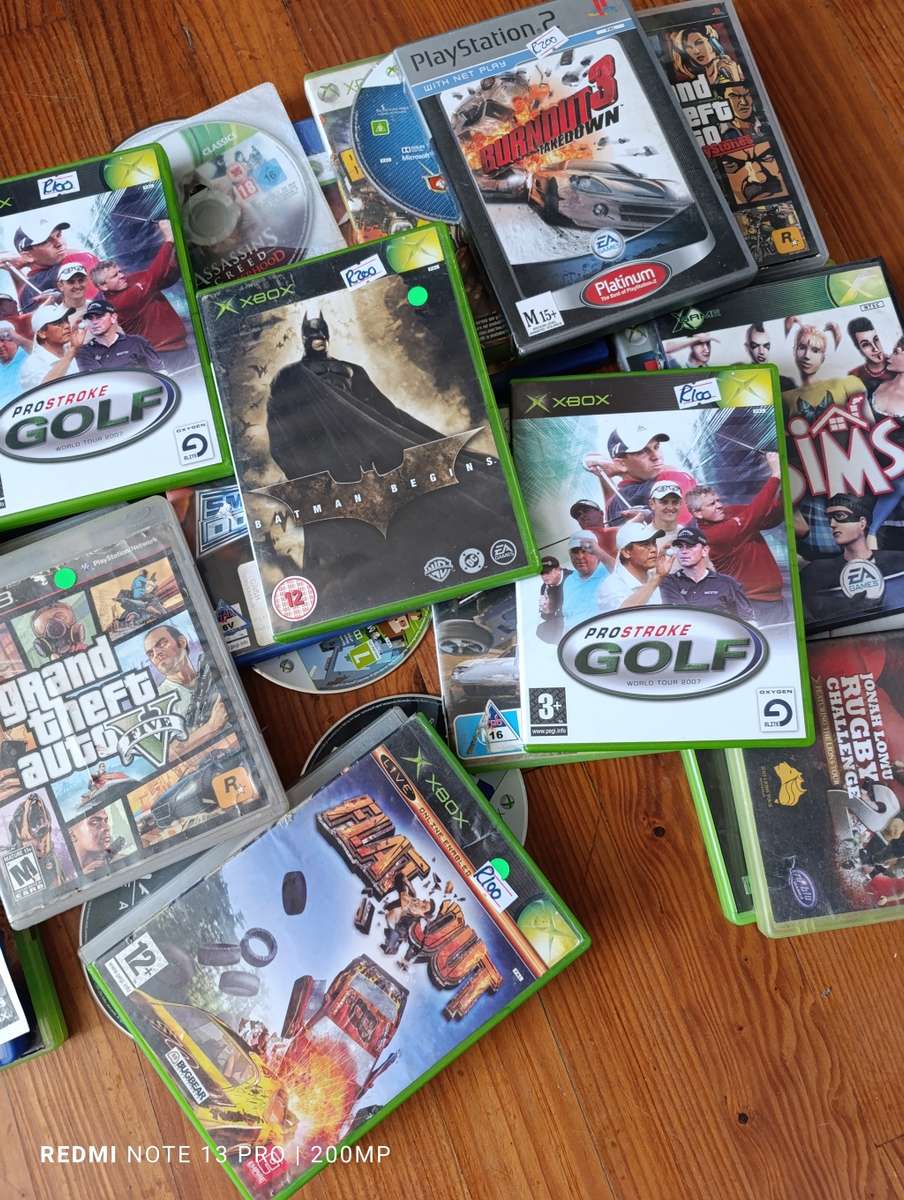 50* Mix Lot of games sold as is