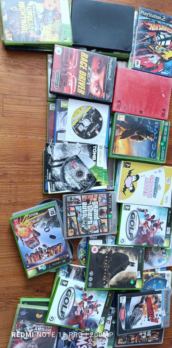 50* Mix Lot of games sold as is