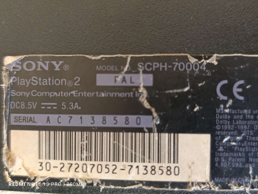 Sony Playstation 2 Slim Console Please Read