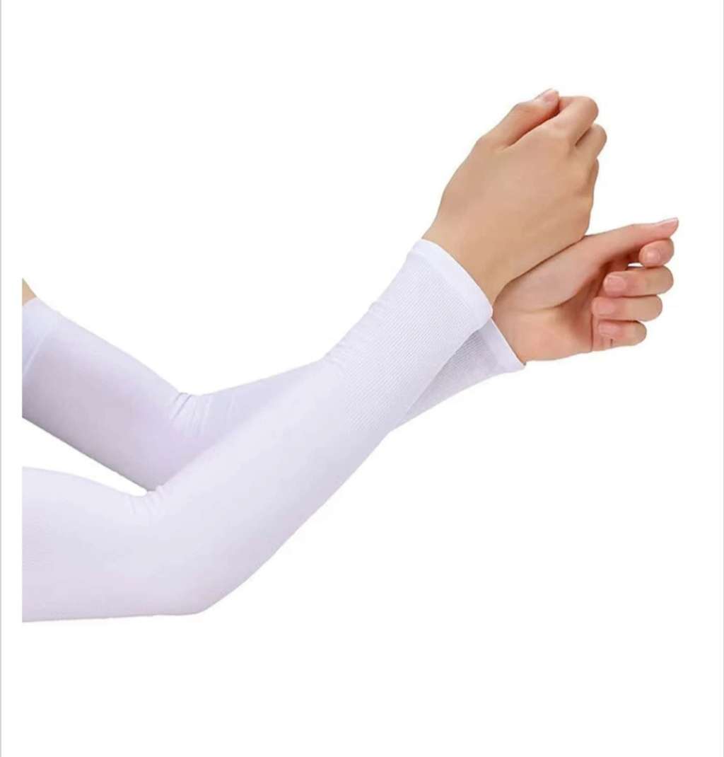 Aqua X-Cool Sleeves (White)