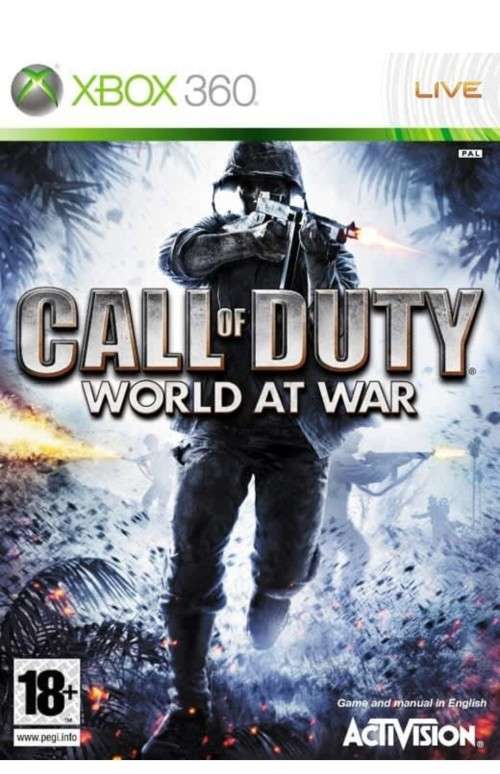 XBOX 360 CALL OF DUTY WORLD AT WAR