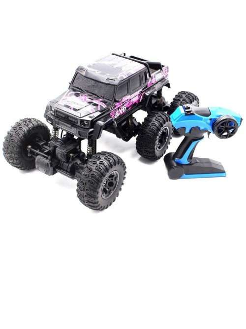 RW Toys 1/8 R/C (Mercedes) Rock Crawler Truck 6WD - Black/Pink