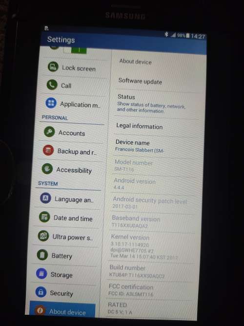 Samsung Tab 3 lite plus keyboard