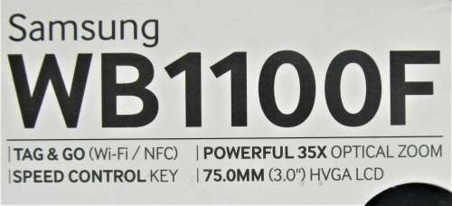 Samsung WB1100F Smart Camera (wifi)