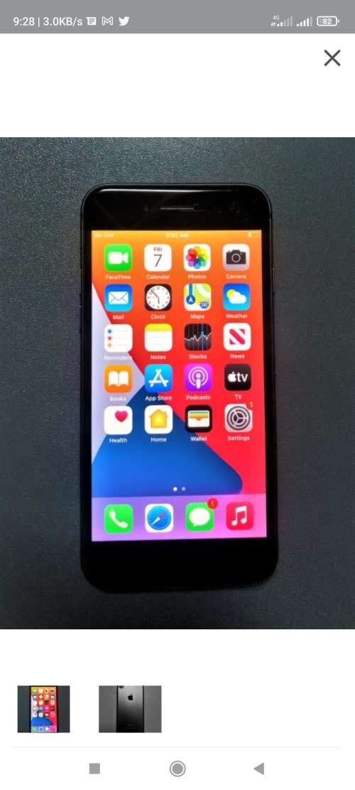 Apple iPhone 7 32GB - Black - Pre Owned