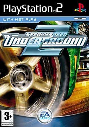PS2 NEED FOR SPEED UNDERGROUND 2 GAME