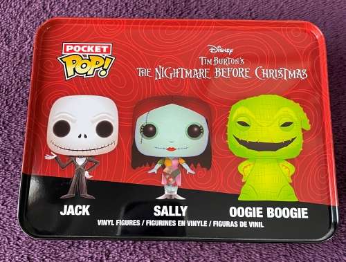 Funko Pocket Pop Set Tim Burton`s The Nightmare Before Christmas - Jack, Sally and Oogie Boogie 07