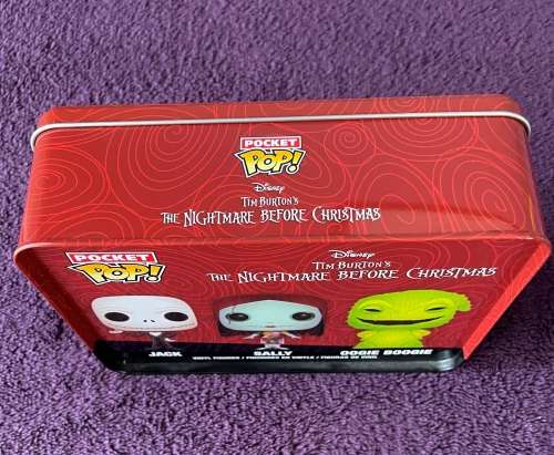 Funko Pocket Pop Set Tim Burton`s The Nightmare Before Christmas - Jack, Sally and Oogie Boogie 07