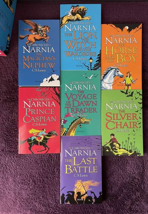 The Chronicles of Narnia Boxed Set by C.S. Lewis - 7 Books (Paperback)