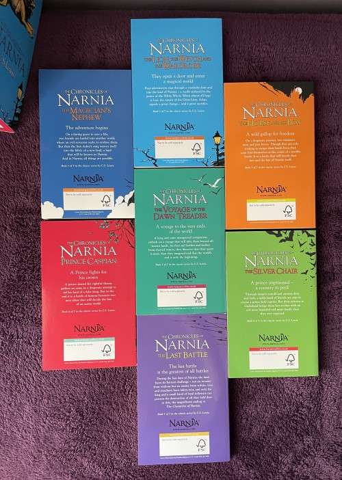The Chronicles of Narnia Boxed Set by C.S. Lewis - 7 Books (Paperback)