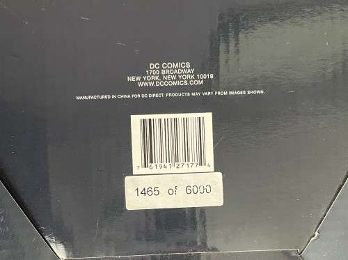 Christian Bale Batman Statue Dark Knight sculpted by Kolby Jukes DC Direct Limited Edition 1465/6000