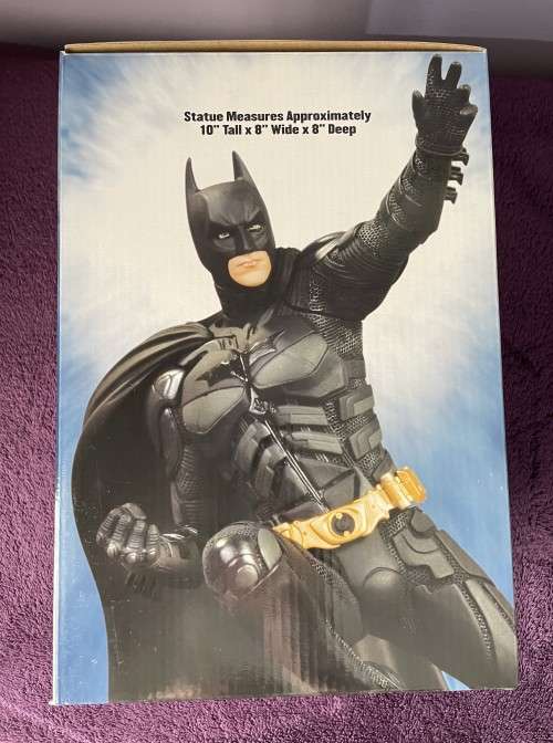 Christian Bale Batman Statue Dark Knight sculpted by Kolby Jukes DC Direct Limited Edition 1465/6000