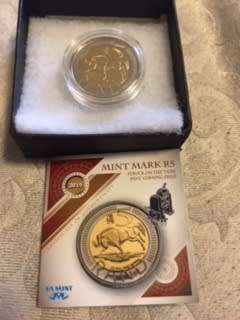 R5 Mintmark Oom Paul Coin - 2015