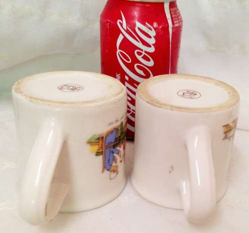 2 Nursery Rhym Cups*For DISPLAY ONLY*!!GREATCOUNTRY HOME DECOR!!L@@k at myOTHER LISTINGS