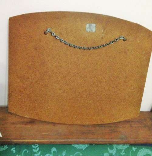 VINTAGE MIRRORLENGTH 360 MM Xwidth295 MM* READ *lot Damage* ]!!GREAT COUNTRY HOME DECOR!!!!