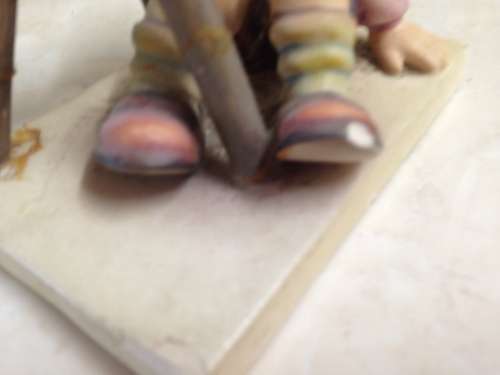 bid each one*1 BOY  HUMMEL+1 SYLVAC SCARDY CAT-BESWICK DOG REPAIRED DAMAGES TO CERAMIC* SO.So  Sweet