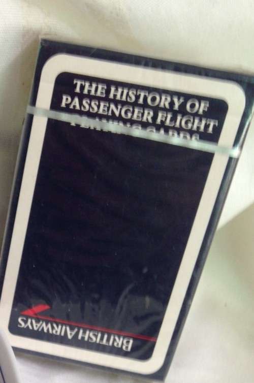 PACKS PLAYING cards 2BRITISH AIRWAYS HISTORY1 miniaturePack*L@@K at my*BUY NOW LISTING** NO WAITING