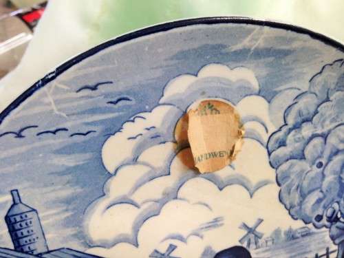 1DELFT HAND MADE WALL PLATE+1damagedinFree"GREAT COUNTRY HOME DECOR*L@@KatMyBUY NOW ITEMS*NO WAITING