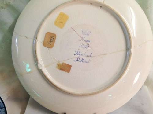 1DELFT HAND MADE WALL PLATE+1damagedinFree"GREAT COUNTRY HOME DECOR*L@@KatMyBUY NOW ITEMS*NO WAITING