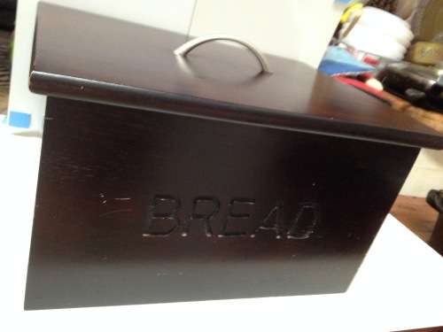 WOW! !LARGEWOOD BREAD BOX *GREAT COUNTRY HOME DECOR*L@KatMyBUY NOWitems*NO WAITING