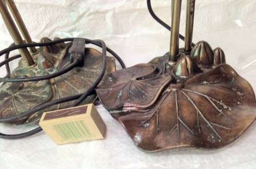 2BEDSIDE TABLE LAMPS*AsIsInPICTURE CONDITIONREAD*GREAT COUNTRyHOMeDECOR*L@@katMY*BUYNOW*NO WAITING*