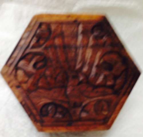 BOX  hand carved Dove Wood LooK at My BUY NOW listings No Waiting