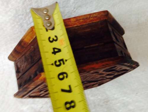 BOX  hand carved Dove Wood LooK at My BUY NOW listings No Waiting