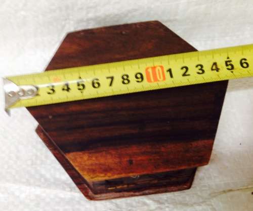 BOX  hand carved Dove Wood LooK at My BUY NOW listings No Waiting