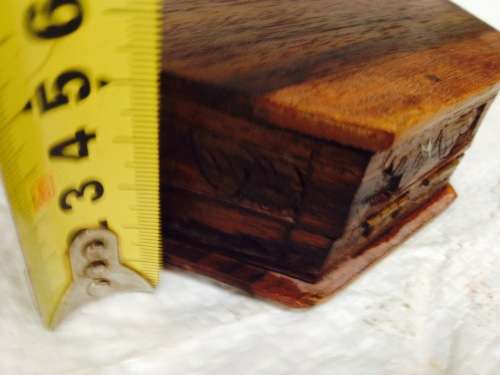 BOX  hand carved Dove Wood LooK at My BUY NOW listings No Waiting