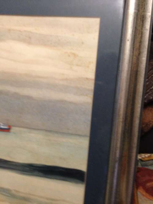 PAINTING -Water Colour fleet small crafts SEASCAPE