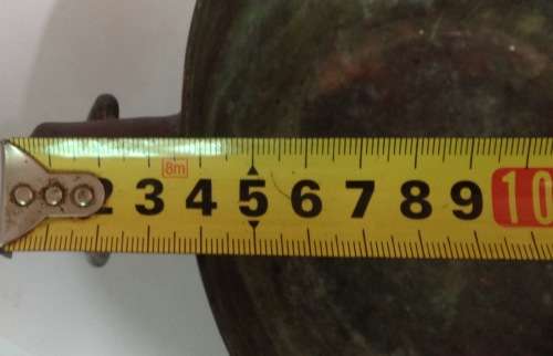 *EXCEPTIONAL****COPPER BOWL seeFab HANDLES -Patenta excellent *GREAT COUNTRY HOME DECOR*L@@KatBuyNow