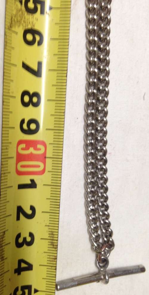 ANTIQUE SilverPlateFOBChainClasp*TbarKeyGREAT COUNTRY HOME DECOR*L@@KatMyBUY NOW*NO WAITiNG