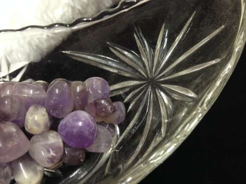 GondolaVaseAMETHYST GRAPES*SEMI PRECIOUS STONES *GREAT COUNTRYHomeDecor*L@@KatMyBUY NOW.*NO WAITING
