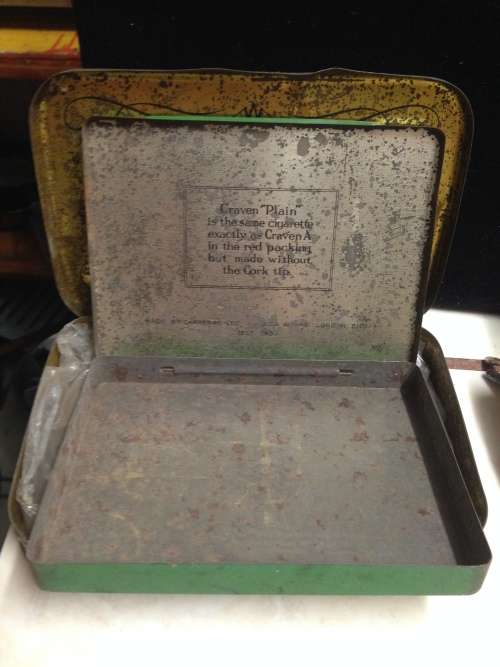 2TINS*WW2GiftTinJanSmutsen A cigarette tin*GREAT COUNTRY HOME DECORLookatmyBUYNOWitemNOWAITING