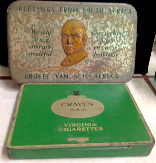 2TINS*WW2GiftTinJanSmutsen A cigarette tin*GREAT COUNTRY HOME DECORLookatmyBUYNOWitemNOWAITING