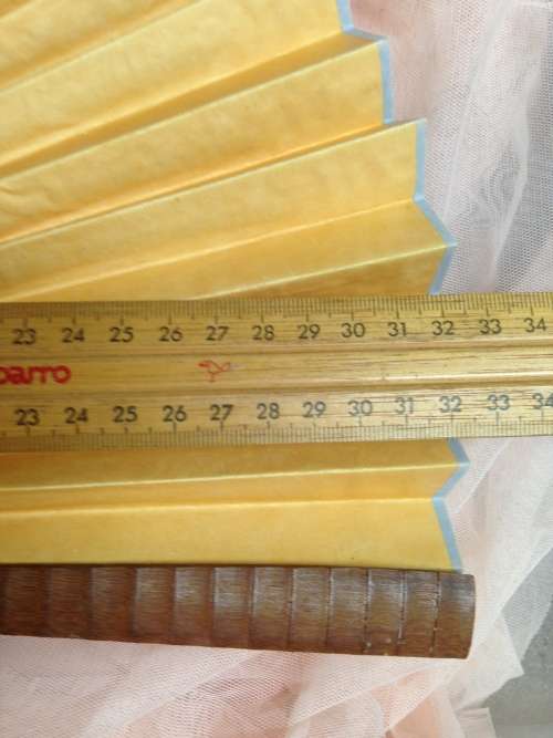 Oriental fan Bauenmalerie holder wood Look At My Buy Now listings No Waiting