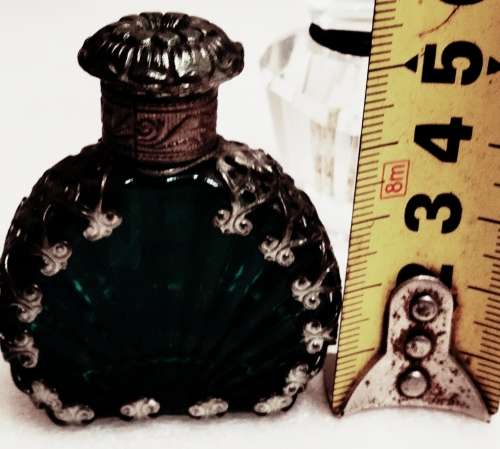 *Bohemian Perfume bottle Rhinestone crystal embellished