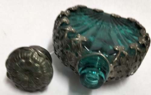 *Bohemian Perfume bottle Rhinestone crystal embellished