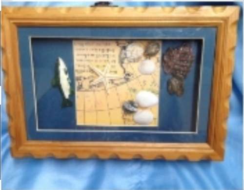 sea SHELL s KEY box holder or for Jewelry