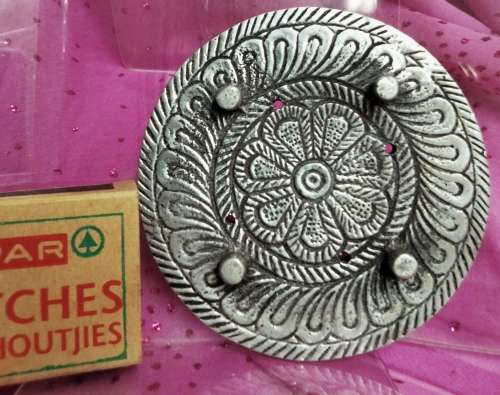 BUCKLE - Belt buckle Celtic shield SILVER TONE metal