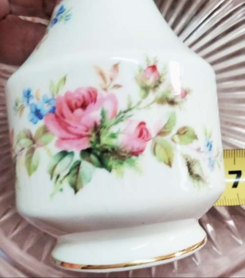 Royal Albert* Moss Rose *Posy Vase Bone china British Look AtMy Buy Now Listings NO WAITING