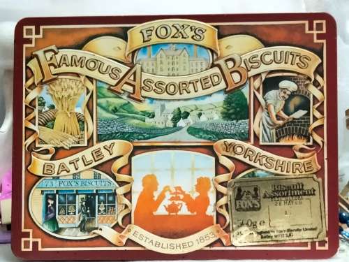 TIN - FOX Famous assorted Biscuits