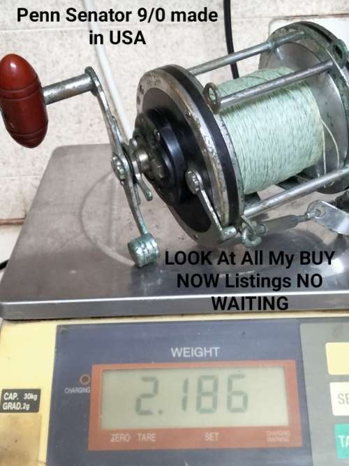 Vintage  1 Fishing Reel Penn Senator 9 /0 made in USA