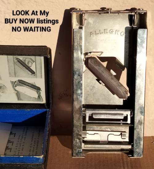 ALLEGRO`boxed Razor Blades Sharpener Not Tested LOOK At my BUY NOW listings NO WAITING