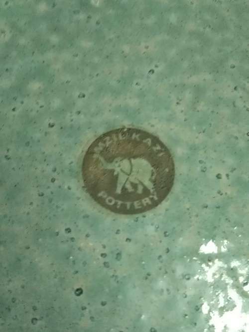 2 Pottery VASE* POSY double circle+VASE or SHALLOW BOWL FLOWERS OR FRUIT *Large `MZILIKAZI POTTERY`