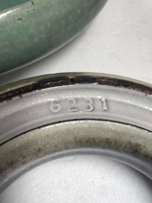 2 Pottery VASE* POSY double circle+VASE or SHALLOW BOWL FLOWERS OR FRUIT *Large `MZILIKAZI POTTERY`