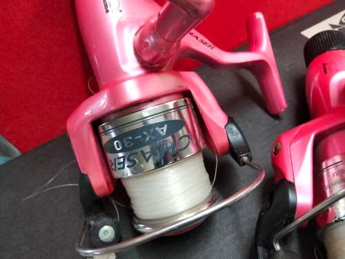 2 Fishing Reels Okuma CHASER AX30 LOOK At All My BUY NOW listings NO WAITING