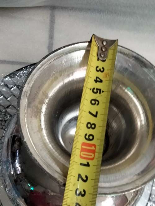 ROSE Bowl VASE made in England Expressly for JM Dempster 8095 York Street Sydney