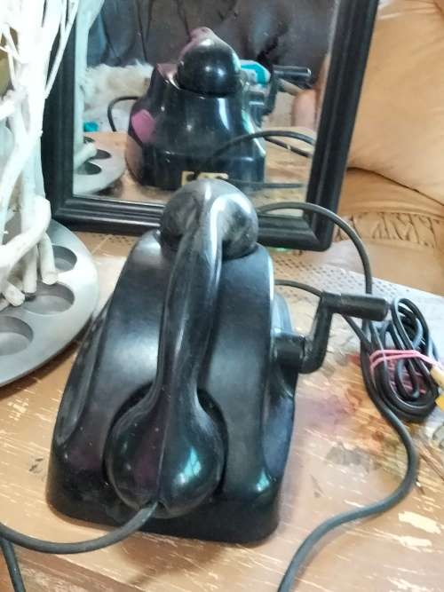 SIEMENS Telephone Bakelite Hand CRANK*LOOK At All My BUY NOW listings NO WAITING