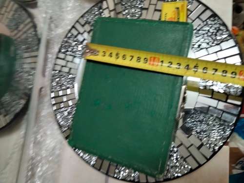 Jewelry Box Green Shagreen red inside hinged tray LOOK At my BUY NOW listings NO WAITING